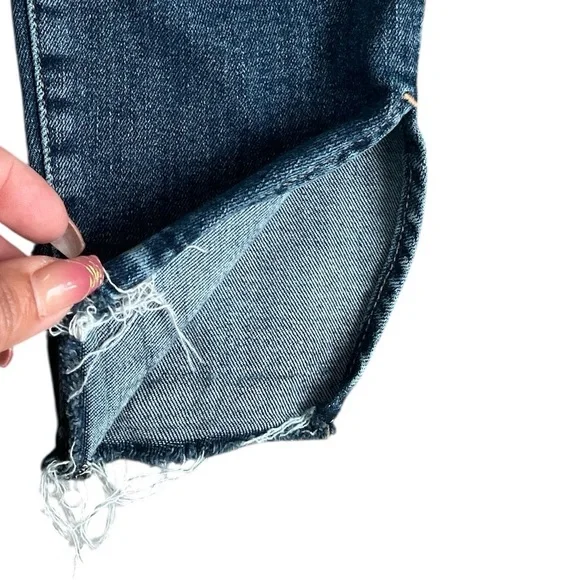 Frame Denim Blue Revere Le High Skinny Jeans - Picture 4 of 6